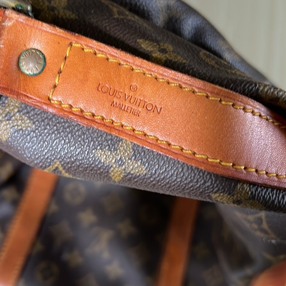 Vintage '80s LOUIS VUITTON Keepall Luggage Bag - Picture 6 of 17